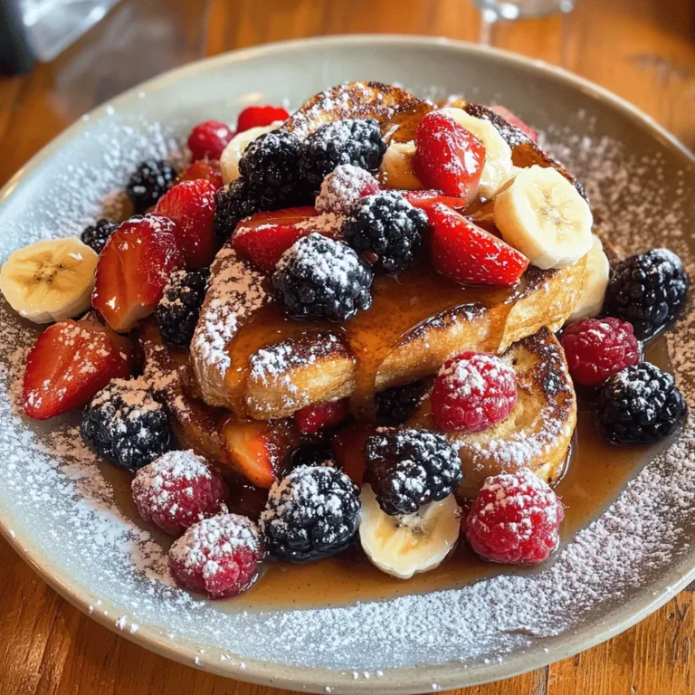 French toast is a cherished breakfast staple that has graced tables around the world for centuries. This delightful dish, often enjoyed on leisurely weekends or special occasions, brings a sense of nostalgia and comfort to the morning routine. With its crisp exterior and soft, custardy interior, traditional French toast is already a winner. However, when you introduce a unique twist through caramelization, you elevate this beloved classic to new heights. The result is the Caramelized Delight French Toast—a dish that not only tantalizes the taste buds but also creates a feast for the eyes.