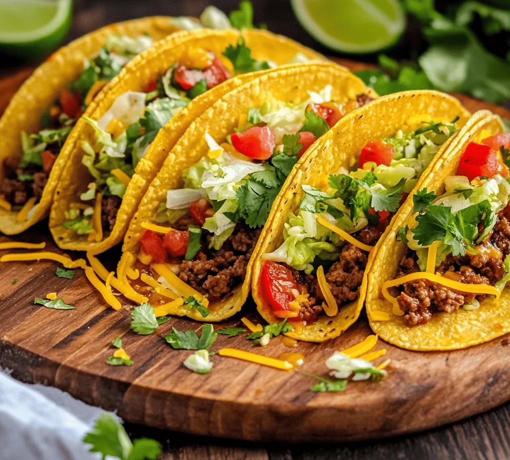If you're searching for a taco recipe that tantalizes the taste buds with an irresistible blend of sweet, savory, and smoky flavors, look no further than Garlic Butter Honey BBQ Beef Tacos. This dish takes traditional taco fillings to a whole new level by incorporating rich garlic butter, the sweetness of honey, and a smoky BBQ sauce that wraps around juicy ground beef. Perfect for various occasions—from family dinners to casual gatherings—these tacos not only deliver on flavor but also offer a quick and straightforward preparation method that will have you serving up deliciousness in no time.