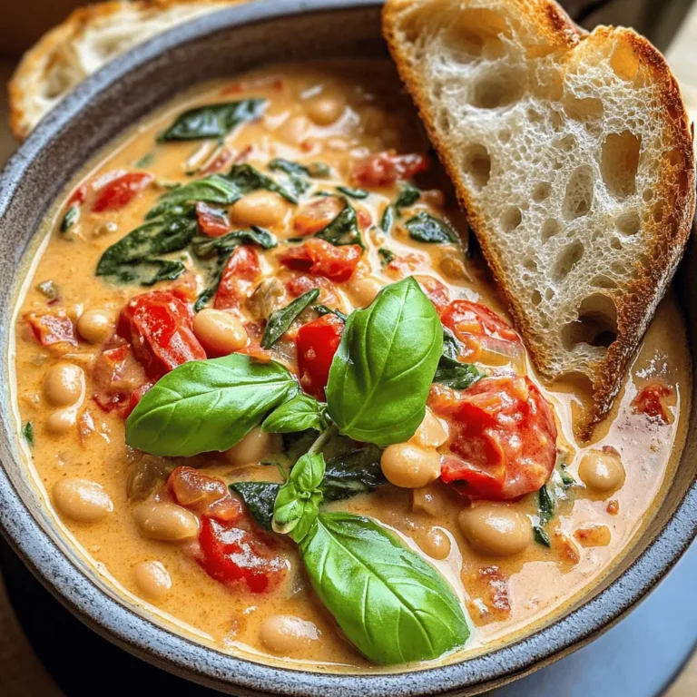 In the realm of comfort food, few dishes can rival the warmth and satisfaction of a hearty stew. Our Creamy Vegan Tomato White Bean Stew is not just a meal; it’s a nourishing embrace in a bowl, perfect for any season. This stew combines the rich flavors of tomatoes and white beans with a creamy texture, making it an ideal choice for a cozy dinner or a satisfying lunch. With its vibrant colors and sumptuous aroma, this dish is sure to become a favorite in your culinary repertoire.