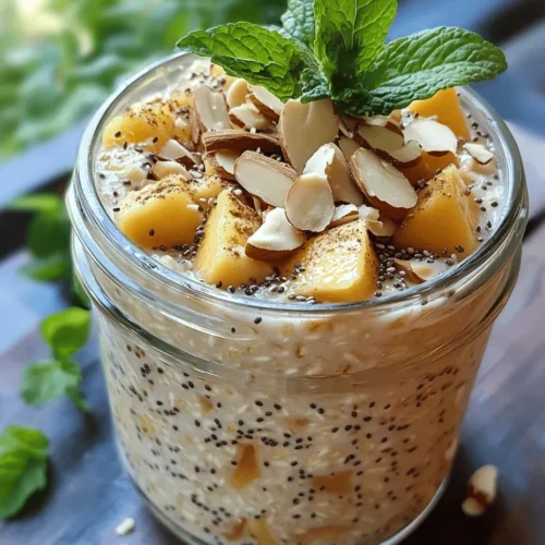 Overnight oats are a simple yet effective way to incorporate whole grains into your breakfast routine. But what exactly are they? At their core, overnight oats consist of rolled oats soaked in liquid—usually milk or yogurt—along with various toppings and flavorings. The soaking process softens the oats, allowing them to absorb all the delicious flavors, while also enhancing their digestibility.
