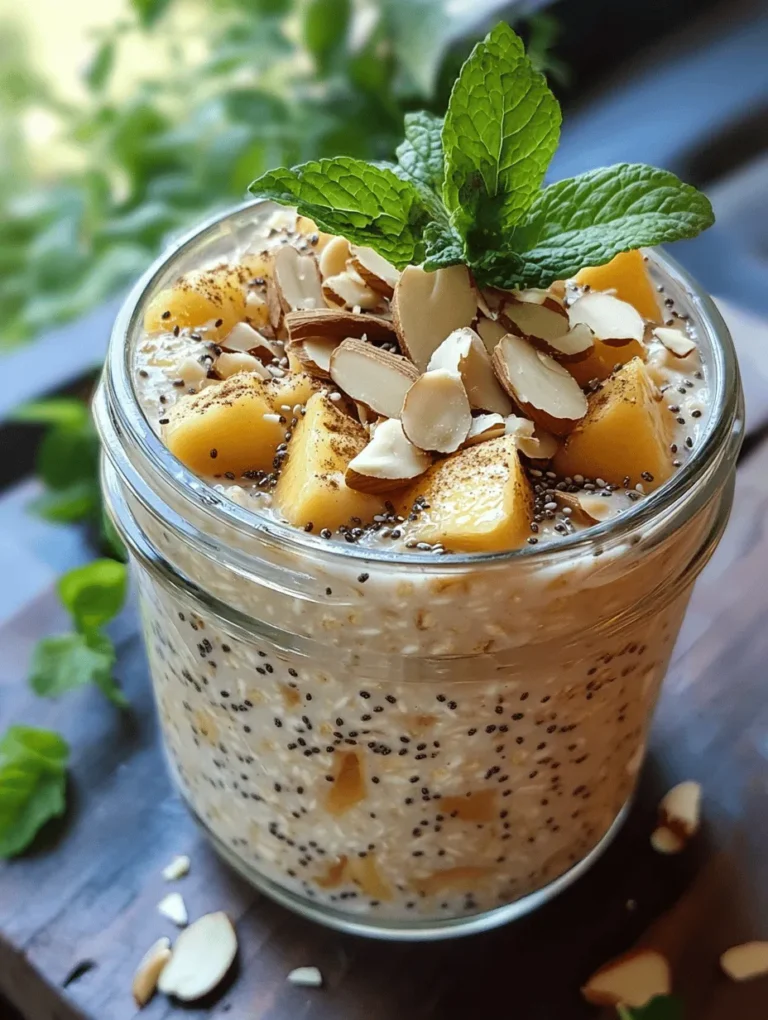 Overnight oats are a simple yet effective way to incorporate whole grains into your breakfast routine. But what exactly are they? At their core, overnight oats consist of rolled oats soaked in liquid—usually milk or yogurt—along with various toppings and flavorings. The soaking process softens the oats, allowing them to absorb all the delicious flavors, while also enhancing their digestibility.