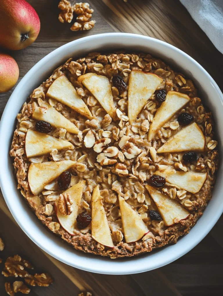 In today's fast-paced world, the importance of a nutritious breakfast has never been more apparent. As health-conscious individuals increasingly seek out wholesome options to kickstart their day, the demand for healthy breakfast recipes continues to rise. Among the myriad of breakfast choices, the "Irresistible Healthy Apple Oatmeal Breakfast Bake" stands out as a delightful and fulfilling option that not only nourishes the body but also satisfies the taste buds.