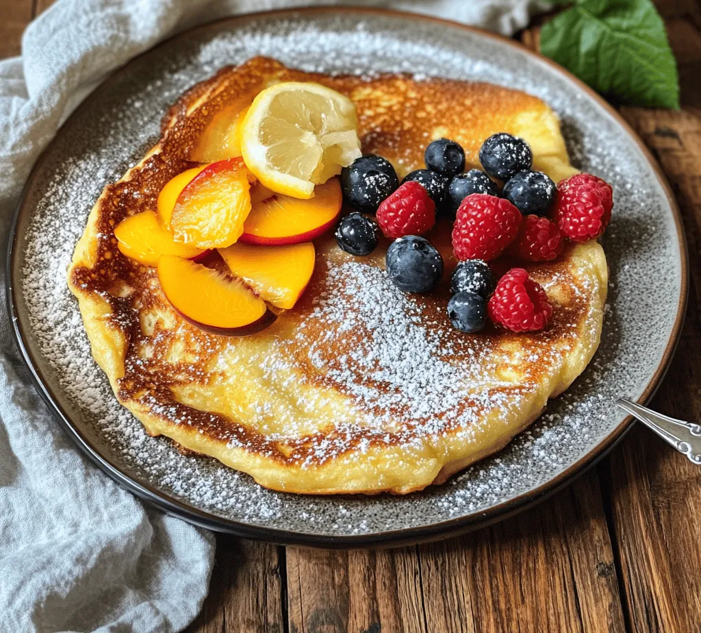 German pancakes, also known as Dutch babies, have become a beloved breakfast and brunch staple in many households. Their popularity stems not only from their deliciously unique flavor but also from their impressive appearance and ease of preparation. Unlike traditional pancakes, which are cooked on a griddle, German pancakes are baked in the oven, resulting in a puffy, airy texture that is sure to impress anyone at the breakfast table.
