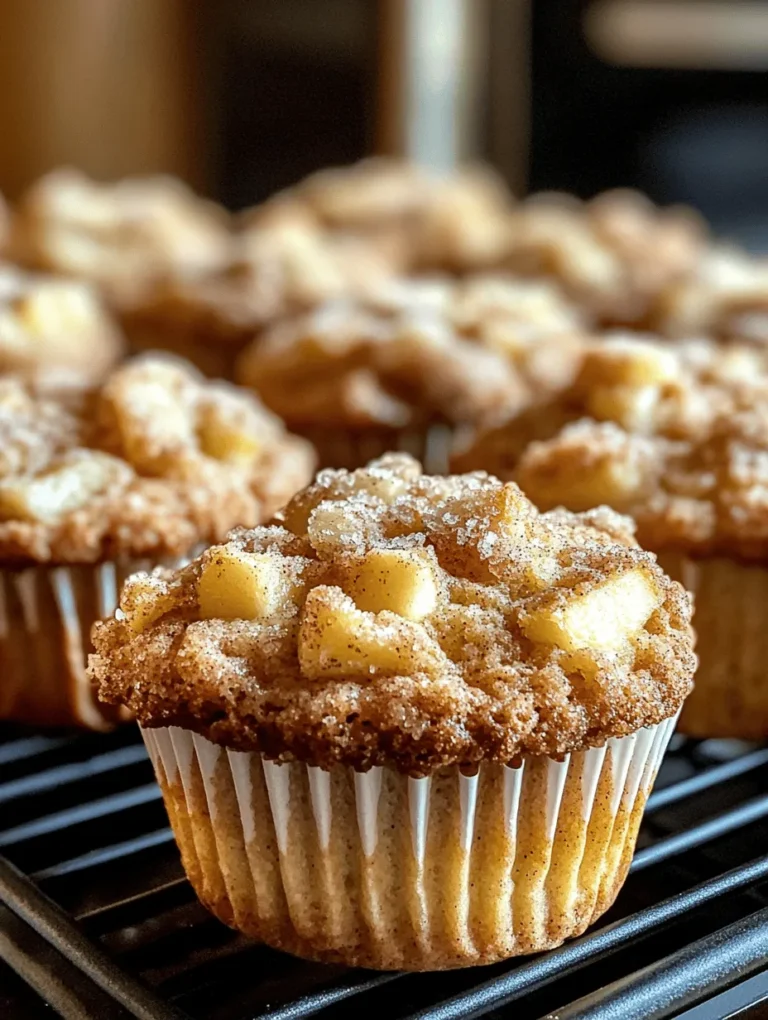 There's something undeniably comforting about homemade muffins, particularly when they come out of the oven, warm and fragrant. Muffins are a versatile treat that can be enjoyed for breakfast, as a midday snack, or even as a sweet indulgence after dinner. Among the myriad of muffin flavors, apple cinnamon stands out as a classic favorite, especially during the fall season. The combination of sweet, juicy apples and warm, aromatic cinnamon creates a delightful experience that evokes feelings of nostalgia and warmth.