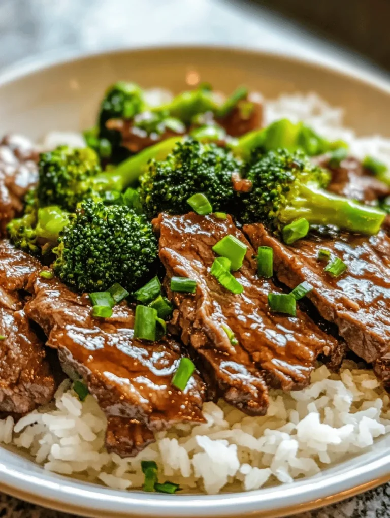 Beef and broccoli is a classic dish that has captured the hearts and appetites of many across the globe, particularly in Asian cuisine. With its vibrant green broccoli and tender slices of beef, this dish is not only a feast for the eyes but also a delicious way to enjoy a nutritious meal. Originating from Chinese culinary traditions, beef and broccoli has made its way into countless homes and restaurants, becoming a staple on many menus.