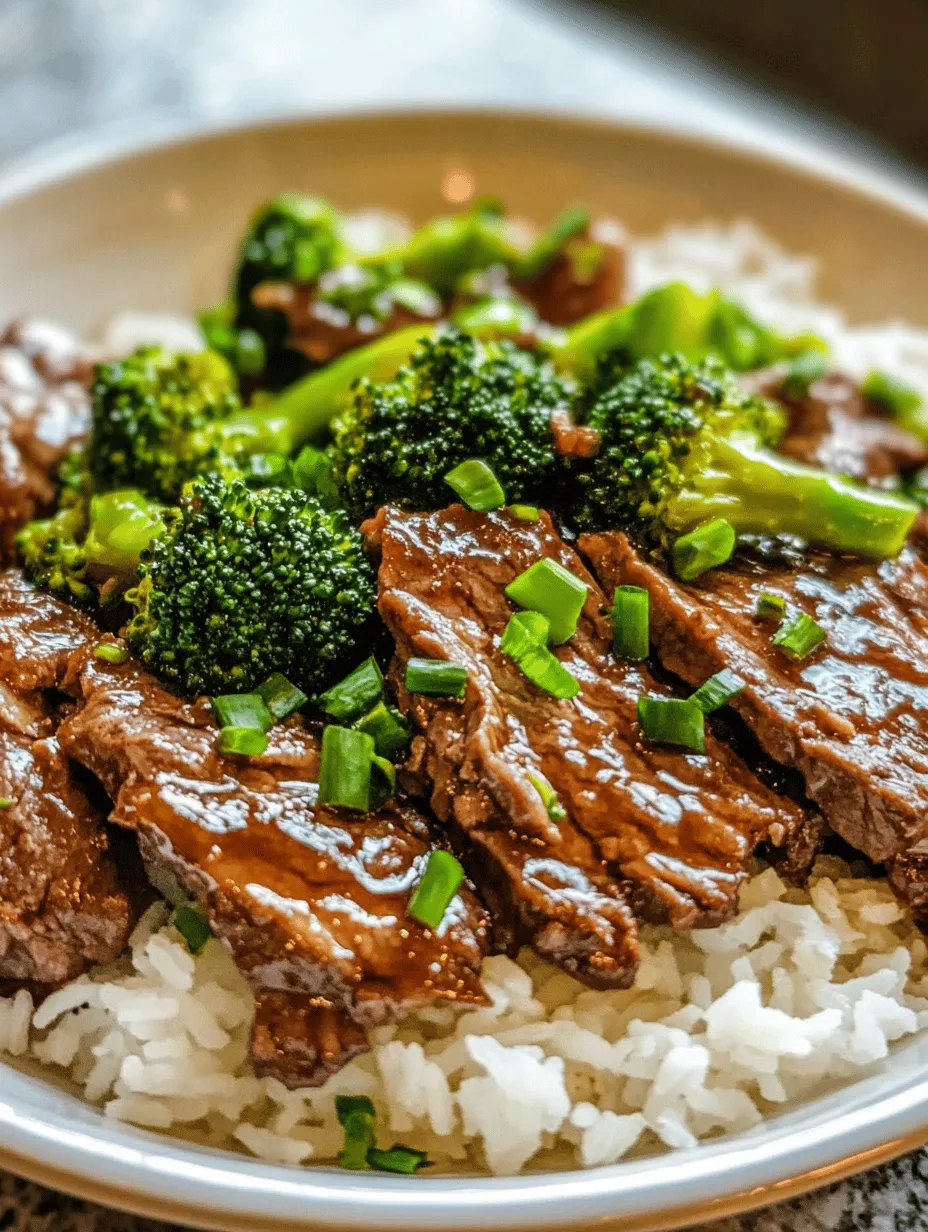 Beef and broccoli is a classic dish that has captured the hearts and appetites of many across the globe, particularly in Asian cuisine. With its vibrant green broccoli and tender slices of beef, this dish is not only a feast for the eyes but also a delicious way to enjoy a nutritious meal. Originating from Chinese culinary traditions, beef and broccoli has made its way into countless homes and restaurants, becoming a staple on many menus.