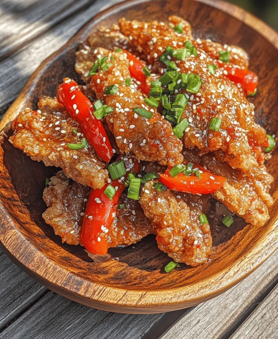 If you’re in search of a dish that tantalizes your taste buds with a perfect balance of savory and spicy flavors, look no further than Crispy Chilli Beef Delight. This delectable dish is a popular favorite in many Asian cuisines, known for its crispy texture and vibrant flavor profile that captivates food lovers around the globe. Each bite of crispy beef, coated in a sweet and spicy sauce, takes you on a culinary journey that is both satisfying and exhilarating.