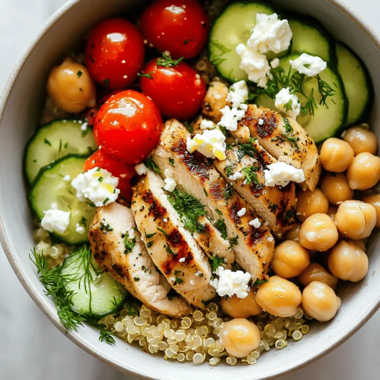 In the world of culinary delights, Mediterranean cuisine stands out for its vibrant flavors, fresh ingredients, and health benefits. One dish that encapsulates these attributes perfectly is the Mediterranean-Inspired Lemon-Dill Chicken Bowl. This recipe not only promises a burst of flavor with every bite but also showcases the wholesome elements of the Mediterranean diet, making it an appealing choice for health-conscious individuals and food lovers alike.
