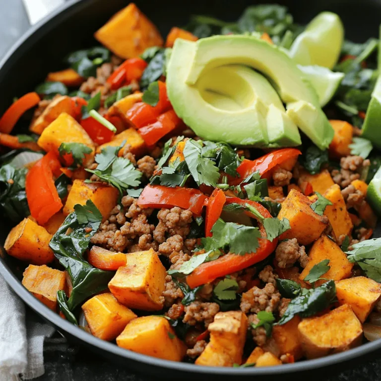 In today’s fast-paced world, the demand for easy and nutritious meals is more crucial than ever. Busy schedules often leave little time for elaborate cooking, making one-pan meals an ideal solution for home cooks looking to combine convenience with healthy eating. The Ground Turkey Sweet Potato Skillet is a prime example of a dish that meets these criteria. It’s not only quick to prepare but also packed with nutrients, making it a perfect choice for weeknight dinners when you want something delicious without spending hours in the kitchen.