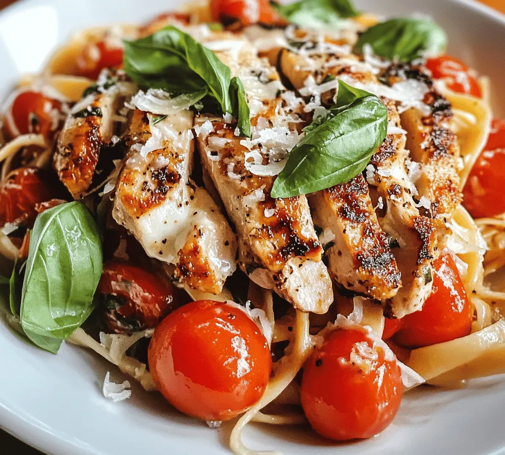 Bruschetta Chicken Pasta is not only a delightful combination of flavors but also a nourishing meal that packs a nutritional punch. Understanding the health benefits of each ingredient can help you appreciate this dish even more.