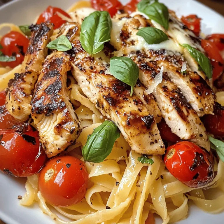 Bruschetta Chicken Pasta is not only a delightful combination of flavors but also a nourishing meal that packs a nutritional punch. Understanding the health benefits of each ingredient can help you appreciate this dish even more.