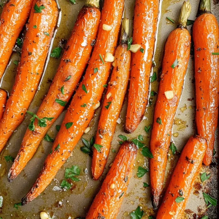 Honey Garlic Butter Roasted Carrots are a culinary delight that not only brings a burst of flavor to your table but also showcases the natural sweetness of this beloved root vegetable. This recipe marries the earthy taste of carrots with the rich, savory notes of butter, the sweetness of honey, and the aromatic punch of garlic, creating a side dish that is both satisfying and healthy. In today's health-conscious world, incorporating nutritious sides like these roasted carrots is essential for maintaining a balanced diet, ensuring we get a variety of vitamins and minerals while enjoying our meals.