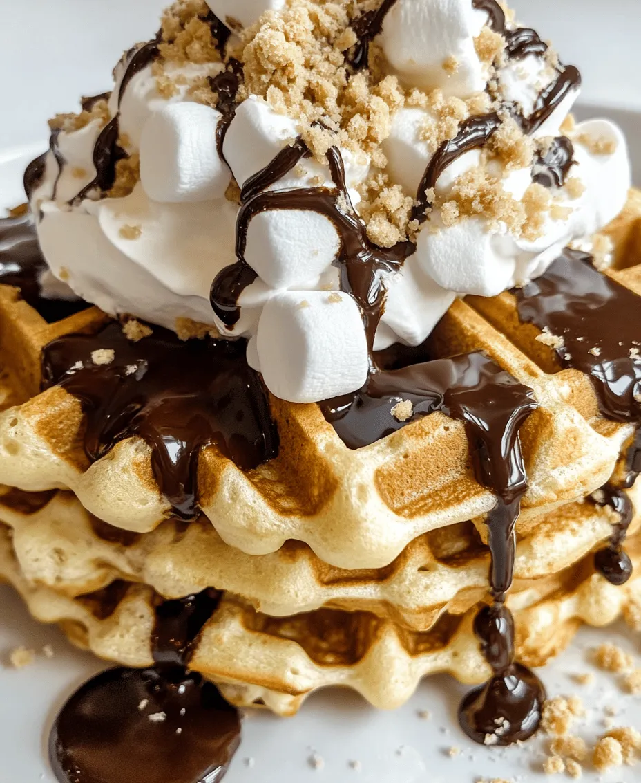 Imagine the cozy ambiance of a campfire, the sweet aroma of melting chocolate, and the satisfying crunch of graham crackers, all wrapped up in a warm, fluffy waffle. Welcome to the world of Indulgent S’mores Waffles—a delightful fusion of two beloved treats that brings nostalgia and joy to your breakfast table or dessert spread. This recipe takes the classic S’mores, typically enjoyed around a fire, and transforms them into a versatile waffle that can be enjoyed any time of day.