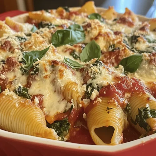 To create the perfect Spinach & Ricotta Stuffed Shells, it is essential to understand the role of each ingredient. This knowledge not only enhances the cooking experience but also ensures that you achieve the best possible results.