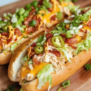 If you're on the hunt for a quick, satisfying meal that combines comfort and flavor, the Chopped Chicken Bacon Ranch Sub is a perfect choice. This mouthwatering sandwich features a delightful mix of savory chicken, crispy bacon, creamy ranch dressing, and an array of fresh toppings, making it a favorite among both families and food enthusiasts alike. Whether you're preparing a feast for family dinners, gearing up for game day, or simply looking for a casual lunch option, this sub is versatile enough to fit any occasion.