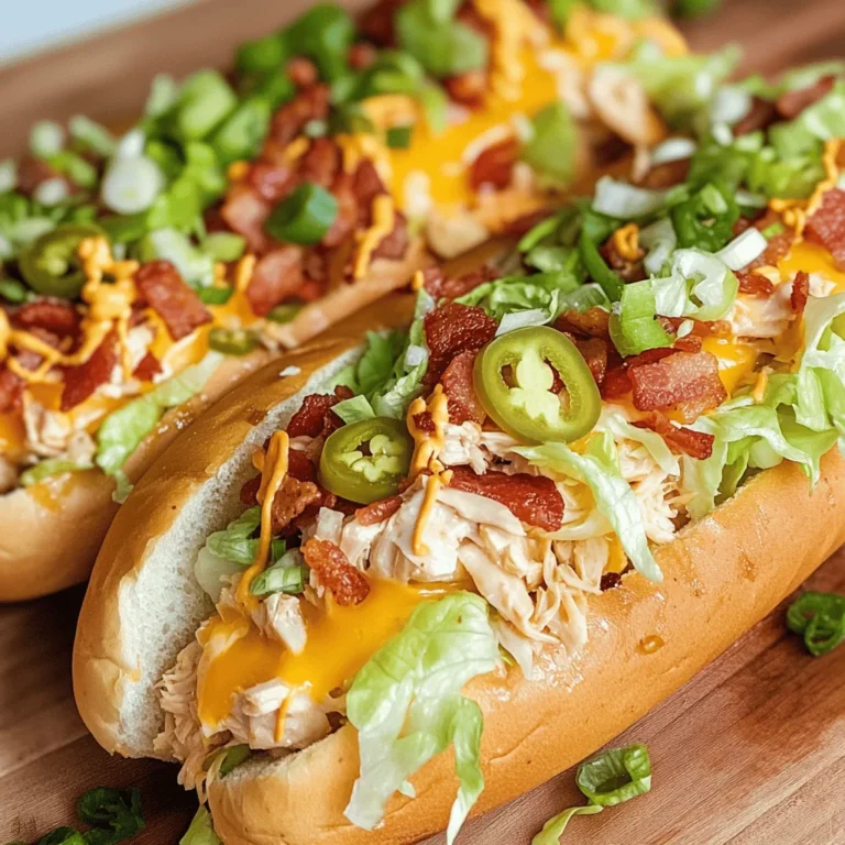 If you're on the hunt for a quick, satisfying meal that combines comfort and flavor, the Chopped Chicken Bacon Ranch Sub is a perfect choice. This mouthwatering sandwich features a delightful mix of savory chicken, crispy bacon, creamy ranch dressing, and an array of fresh toppings, making it a favorite among both families and food enthusiasts alike. Whether you're preparing a feast for family dinners, gearing up for game day, or simply looking for a casual lunch option, this sub is versatile enough to fit any occasion.