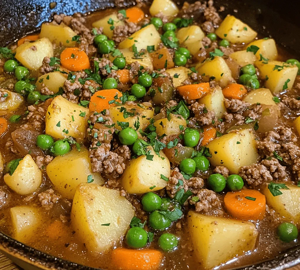 To master Ground Beef and Potatoes, it’s essential to understand the key ingredients that make this dish shine. Each ingredient contributes to the overall flavor profile and nutritional value, ensuring that every bite is both satisfying and nutritious.