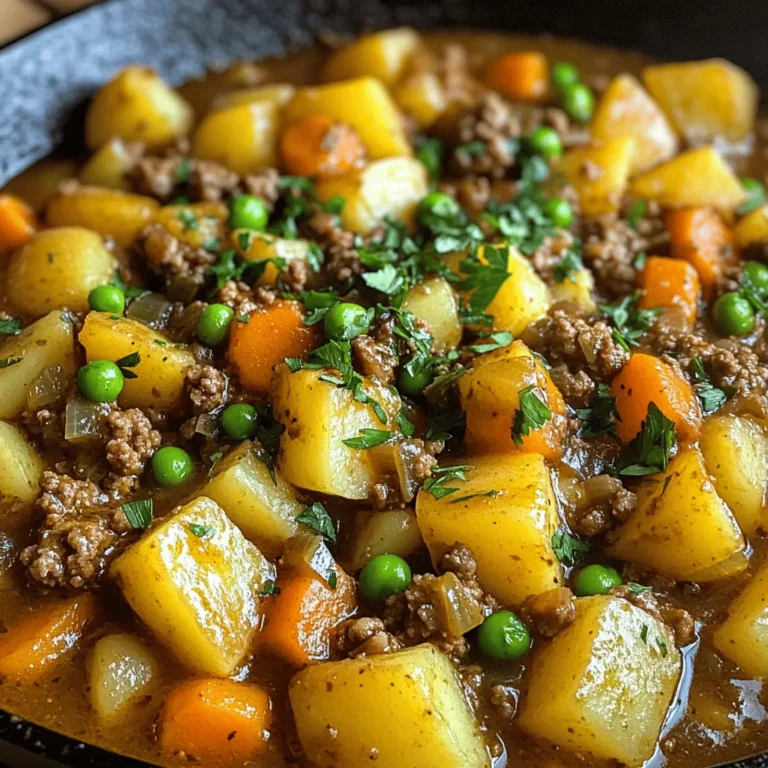 To master Ground Beef and Potatoes, it’s essential to understand the key ingredients that make this dish shine. Each ingredient contributes to the overall flavor profile and nutritional value, ensuring that every bite is both satisfying and nutritious.