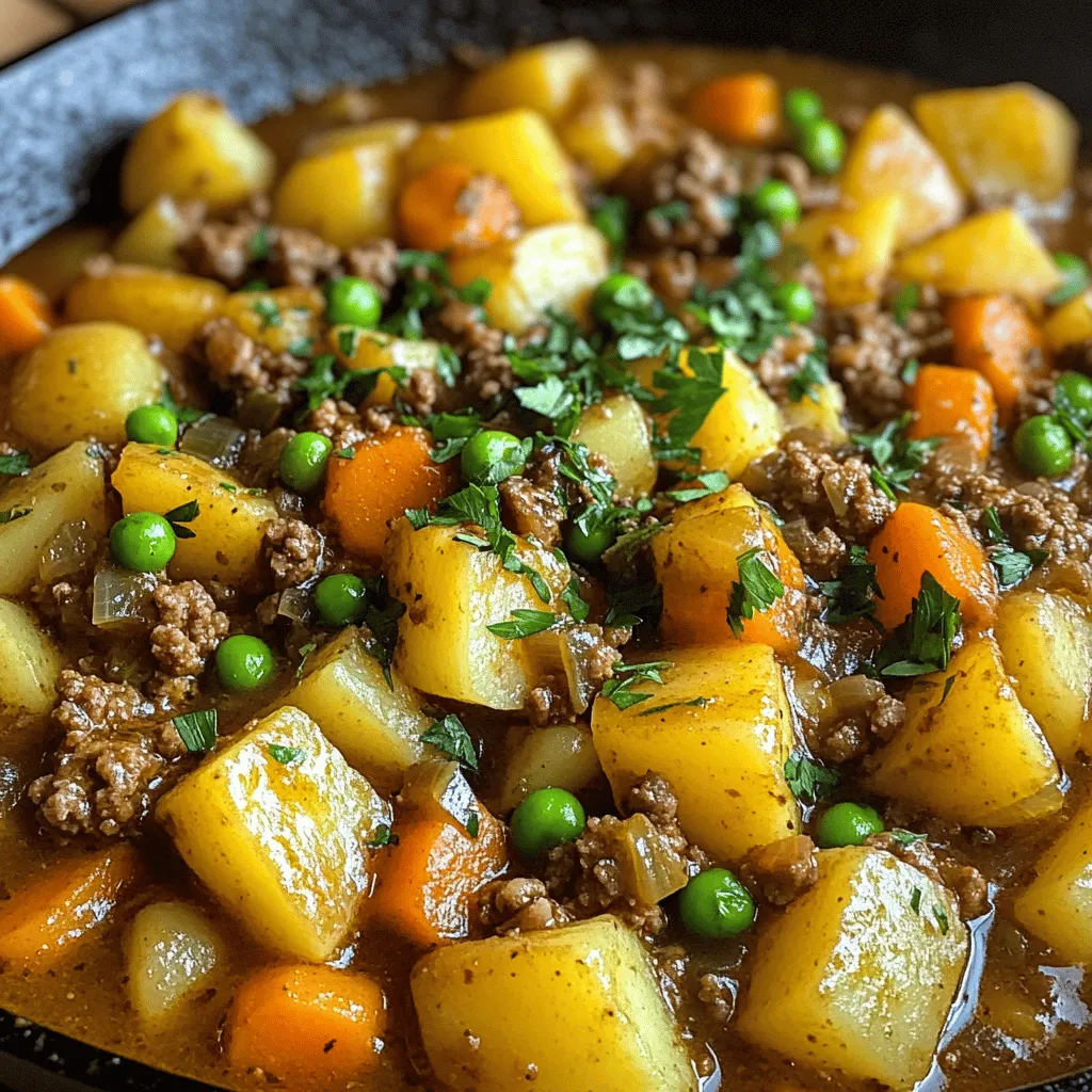 To master Ground Beef and Potatoes, it’s essential to understand the key ingredients that make this dish shine. Each ingredient contributes to the overall flavor profile and nutritional value, ensuring that every bite is both satisfying and nutritious.