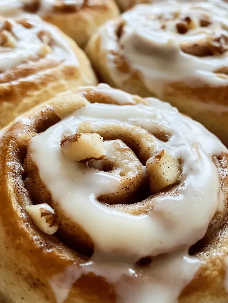 Cinnamon rolls are one of those timeless baked goods that evoke feelings of warmth and comfort. Whether enjoyed fresh from the oven on a chilly morning or savored as a sweet afternoon snack, they have a special way of bringing people together. But what if we took this classic treat and gave it a delightful twist? Enter the irresistible apple cinnamon rolls with cream cheese frosting—a heavenly combination that marries the familiar spiced goodness of cinnamon rolls with the juicy sweetness of apples and the creamy decadence of cream cheese frosting. This recipe is not just for seasoned bakers; it invites novices into the kitchen with its straightforward steps and rewarding results.