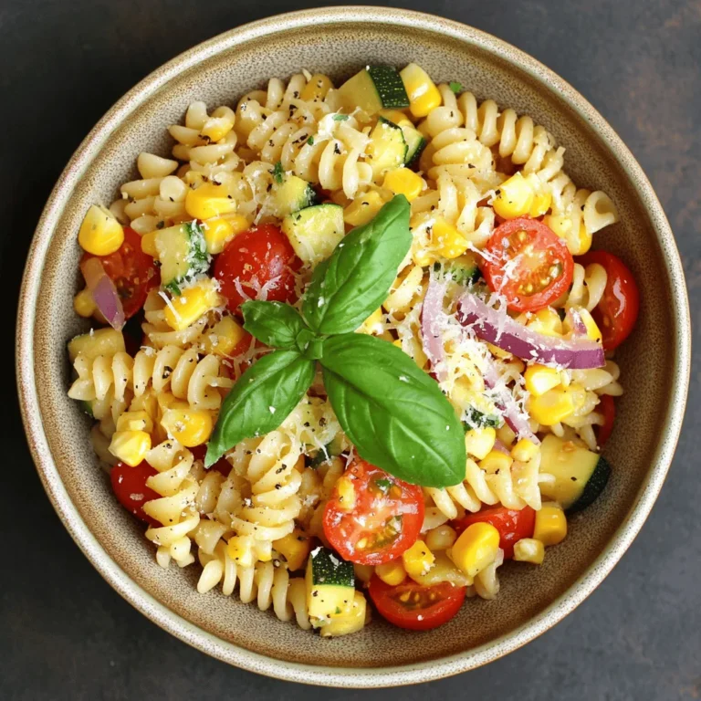 As the summer sun shines brightly, it heralds the arrival of vibrant, fresh produce that beckons us to create delightful meals filled with flavor and nutrition. One such dish that encapsulates the essence of summer is the Summer Garden Pasta Delight. This recipe is not just a meal; it is a celebration of the season’s bounty, featuring a colorful medley of vegetables that can elevate any dining experience. With its simple preparation and wholesome ingredients, this pasta dish is perfect for families, casual gatherings, or a quiet night in.