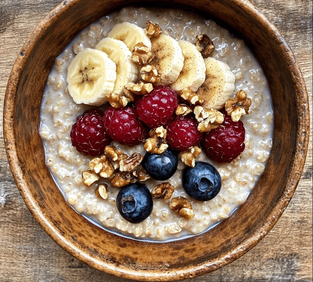 Barley, a grain that has nourished humanity for millennia, is making its way back into modern kitchens, celebrated for its remarkable nutrition and versatility. This ancient grain is not only a staple in various cultures but has also gained popularity among health enthusiasts looking for wholesome alternatives to conventional breakfast options. Enter warm barley porridge—a comforting, hearty dish that promises to start your day on a nourishing note.