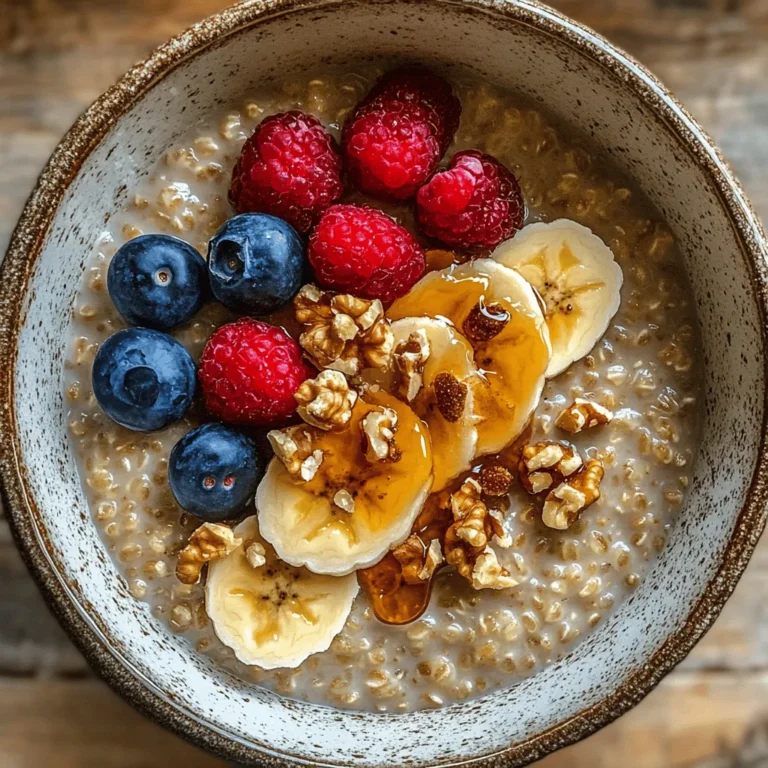 Barley, a grain that has nourished humanity for millennia, is making its way back into modern kitchens, celebrated for its remarkable nutrition and versatility. This ancient grain is not only a staple in various cultures but has also gained popularity among health enthusiasts looking for wholesome alternatives to conventional breakfast options. Enter warm barley porridge—a comforting, hearty dish that promises to start your day on a nourishing note.
