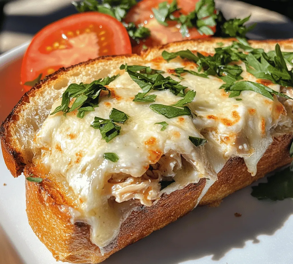The Cheesy Chicken Garlic Bread Sandwich is an indulgent meal that seamlessly combines the comforting flavors of garlic bread with the rich, savory goodness of a cheesy chicken filling. This delightful sandwich is a perfect choice for any meal of the day, whether you're looking for a hearty lunch, a satisfying dinner, or even a delicious snack to enjoy during a casual gathering.