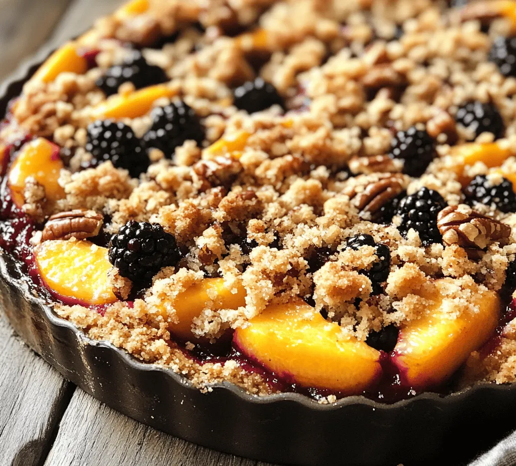 As the sun shines brighter and the days grow longer, the fruits of summer come into their full glory. One such delightful combination is that of peaches and blackberries, which brings a burst of flavor and sweetness to any dish. This Delightful Peach Blackberry Coffee Cake is the perfect embodiment of summer's bounty, melding the juicy, tender sweetness of fresh peaches with the tartness of blackberries. This cake is not just a treat for the taste buds; it also offers a beautiful presentation, making it an ideal centerpiece for brunches, afternoon teas, or even casual gatherings with friends and family.