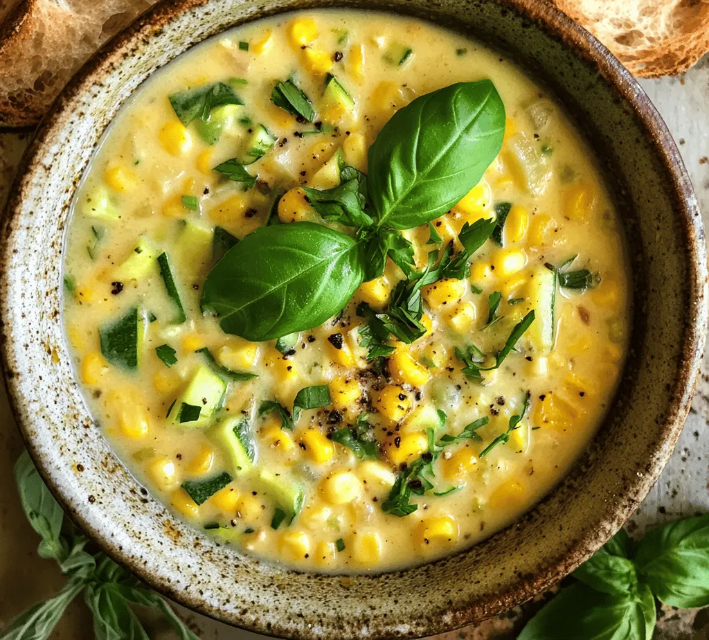 As the warm rays of summer envelop us, the bounty of fresh produce becomes a highlight of the culinary world. Seasonal cooking is not just a trend; it's a celebration of nature's offerings, encouraging us to embrace the flavors that each season provides. One dish that encapsulates the essence of summer is the delightful Summer Corn and Zucchini Chowder. This comforting, nutritious soup is a perfect way to showcase the season's harvest, combining sweet corn and tender zucchini into a creamy, flavorful medley.