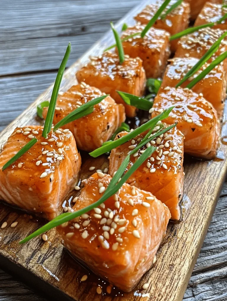 Are you on the hunt for a delectable dish that tantalizes your taste buds while supporting a healthy lifestyle? Look no further than Spicy & Sweet Hot Honey Salmon Bites. This recipe showcases the perfect harmony of flavors, merging the natural richness of salmon with the sweet and spicy notes of hot honey. With its vibrant taste and easy preparation, this dish is not only a crowd-pleaser but also a great option for busy weeknights or entertaining guests.