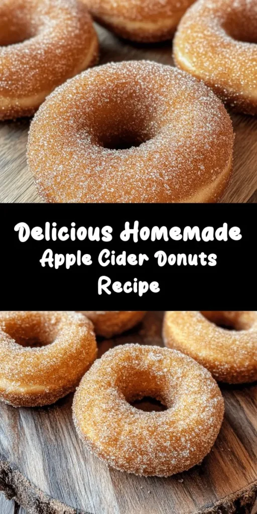 Make your fall mornings extra special with these irresistible apple cider donuts! This easy recipe combines the warm flavors of cinnamon and nutmeg with a sweet apple cider reduction for a delicious treat. In just 40 minutes, you can bake a dozen perfectly fluffy donuts, roll them in a cinnamon-sugar coating, and enjoy them warm. Perfect for breakfast or a cozy snack, these delightful donuts are sure to become a seasonal favorite!