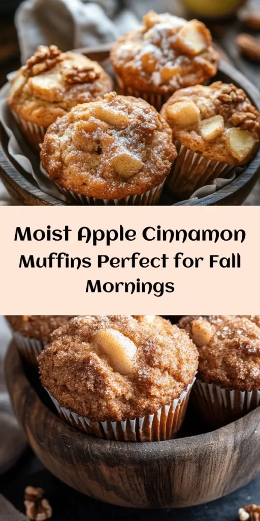 Fall into the season with these irresistible moist apple cinnamon muffins! Packed with fresh apples and aromatic spices, they're perfect for breakfast or a cozy afternoon snack. Simple to make, these muffins blend rich flavors with a tender crumb, making them a delightful treat for everyone. With just 40 minutes from prep to finish, you’ll have a dozen delicious muffins ready to enjoy. Don't forget to share with family and friends! 🍏🍂